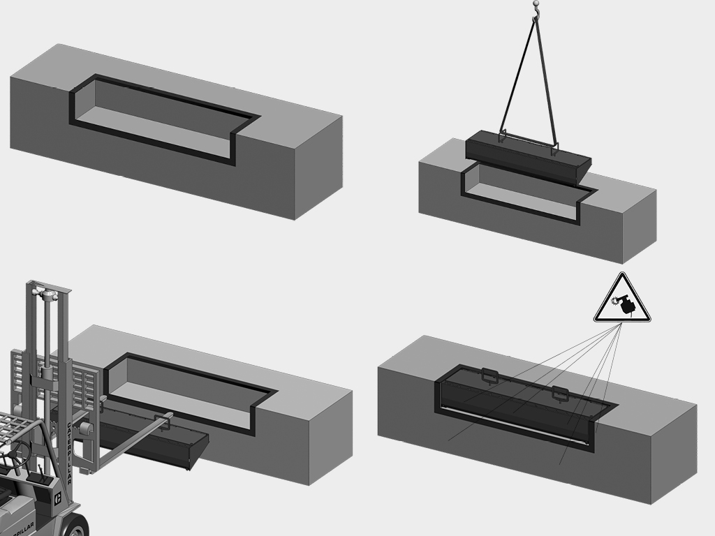 Встроенный монтаж.